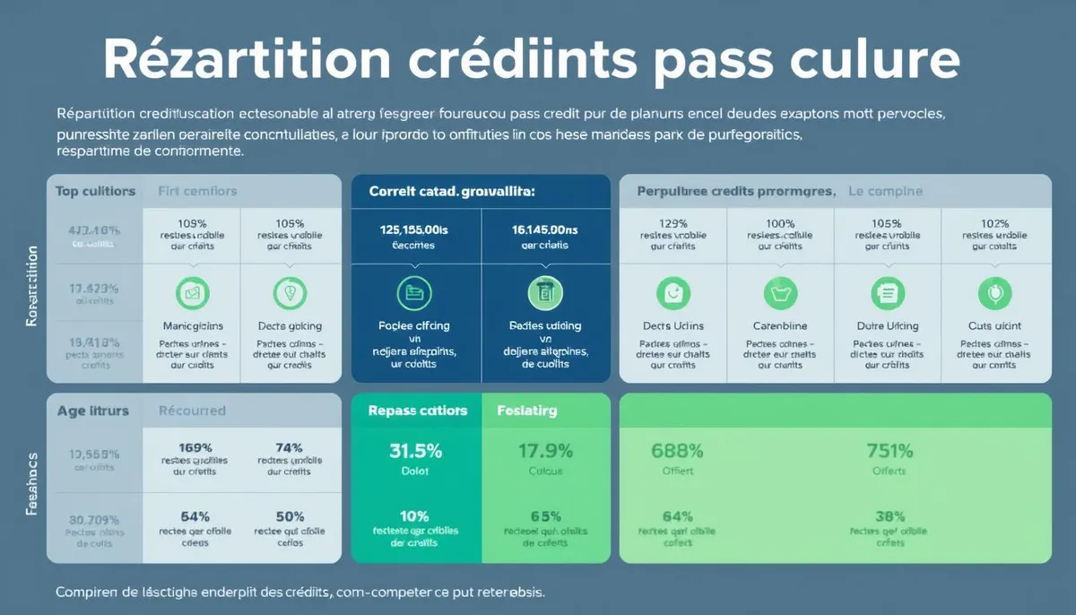 distribution of cultural pass credits