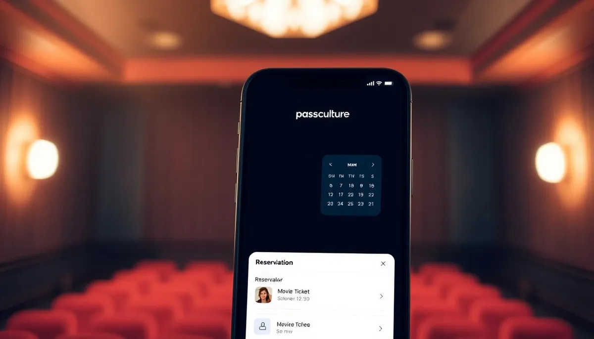 réservation application pass culture