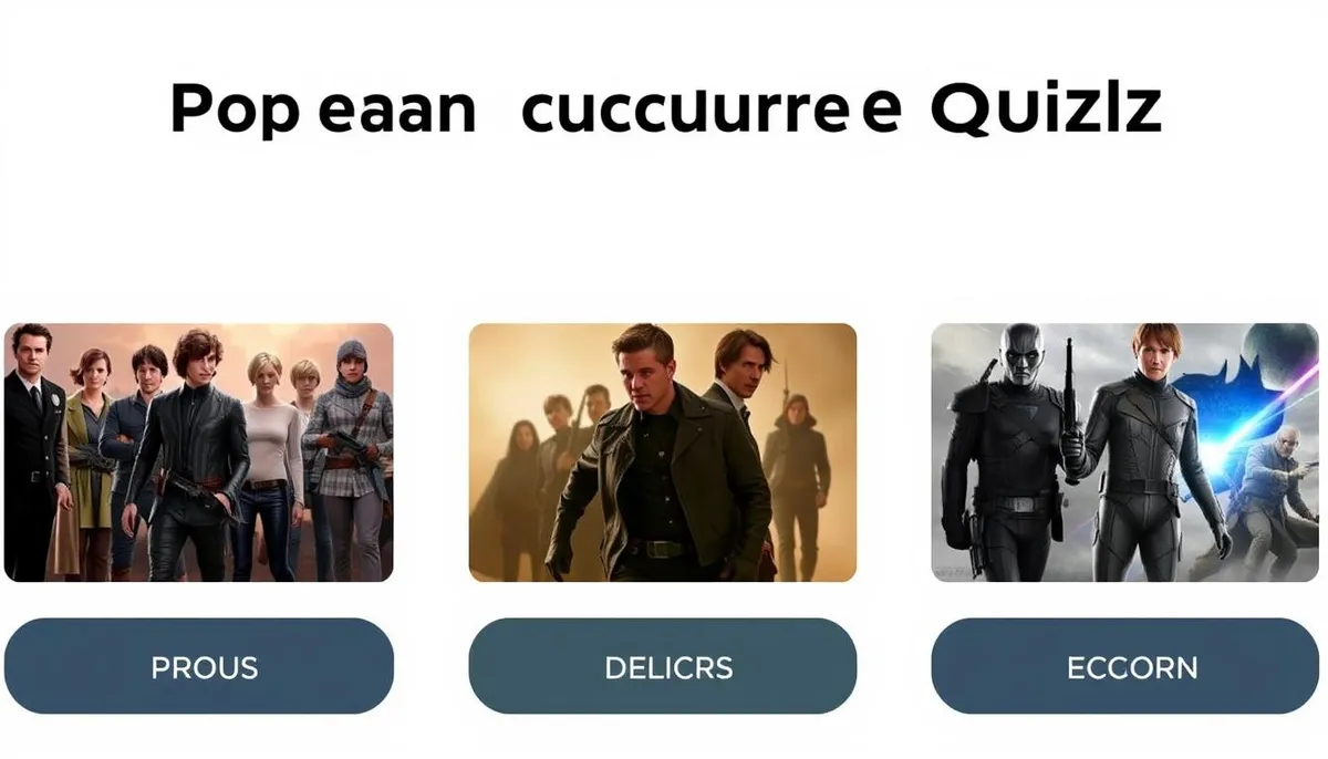 quiz pop culture