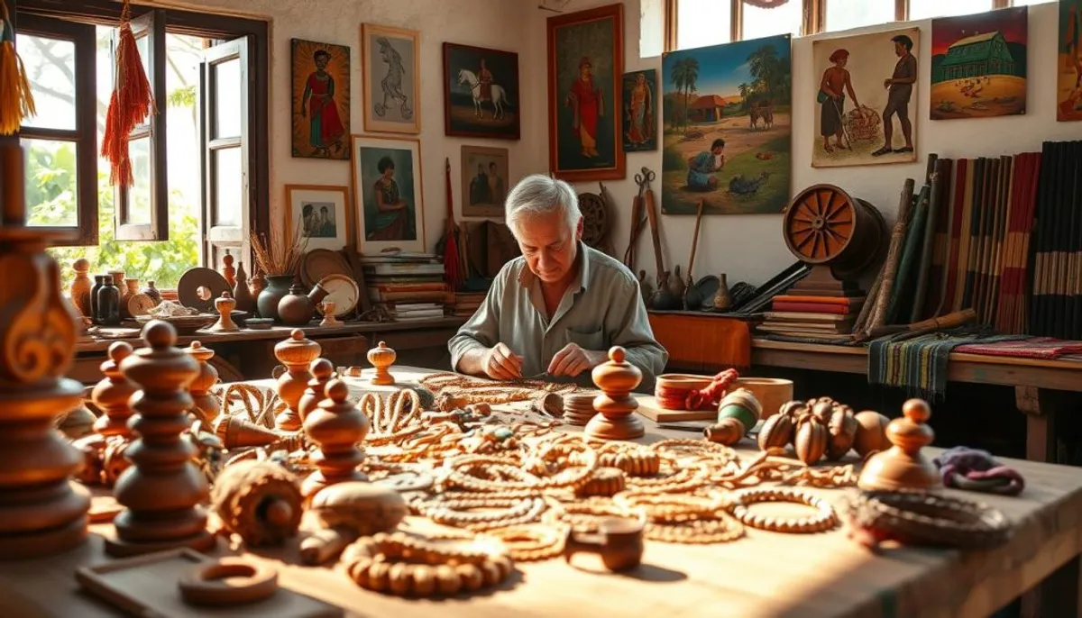 arte y artesanía santaluceña