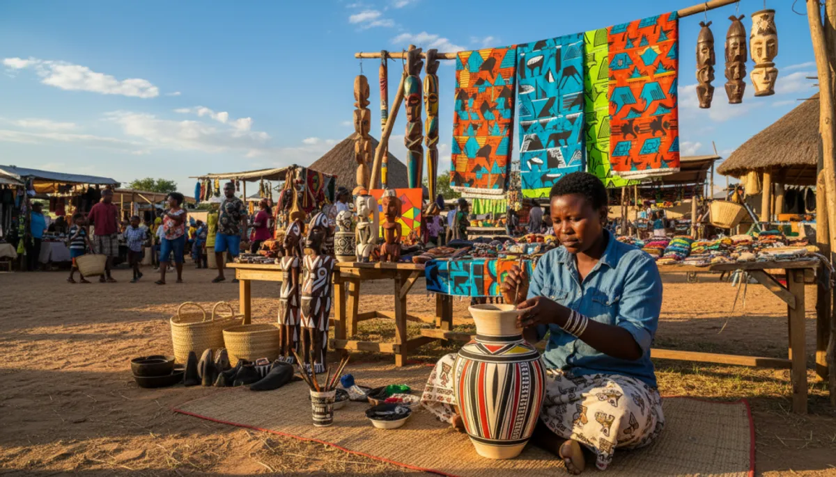artisanat ndebele moderne