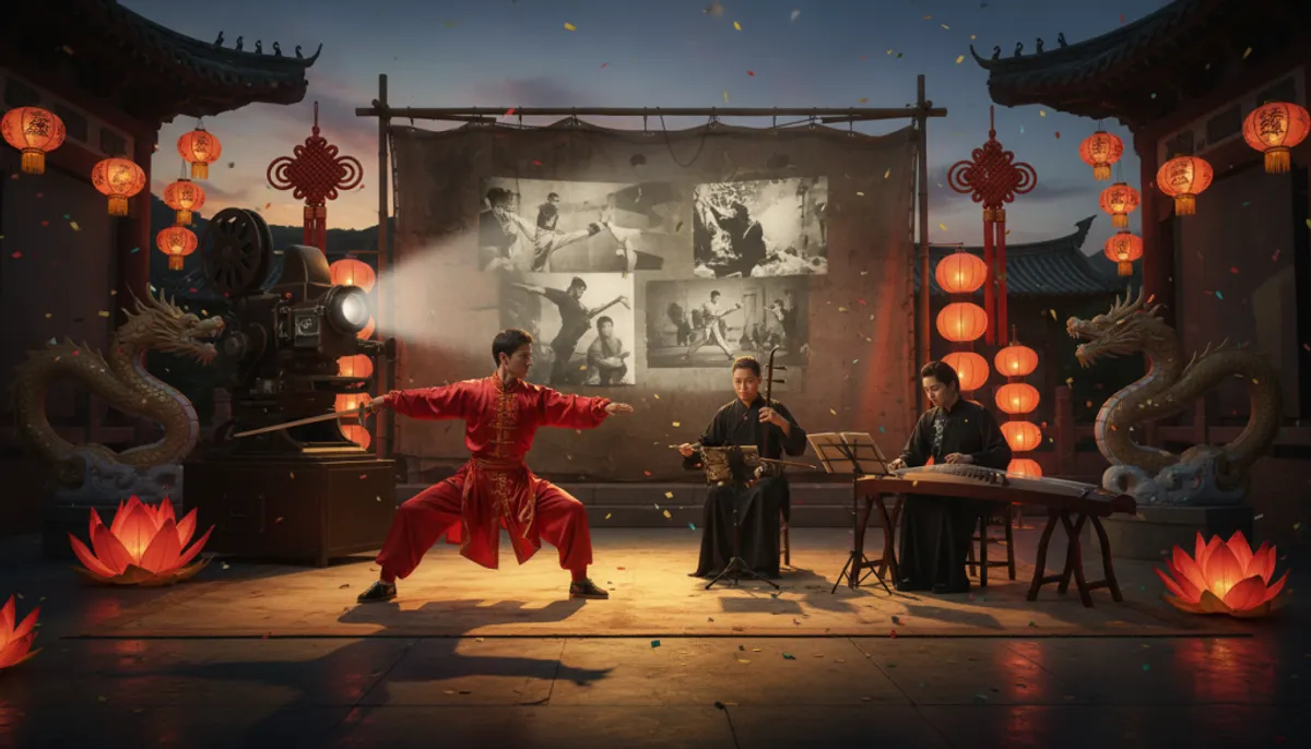 arts martiaux musique cinéma chinois