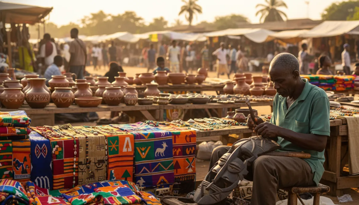 arts visuels artisanat guinéen