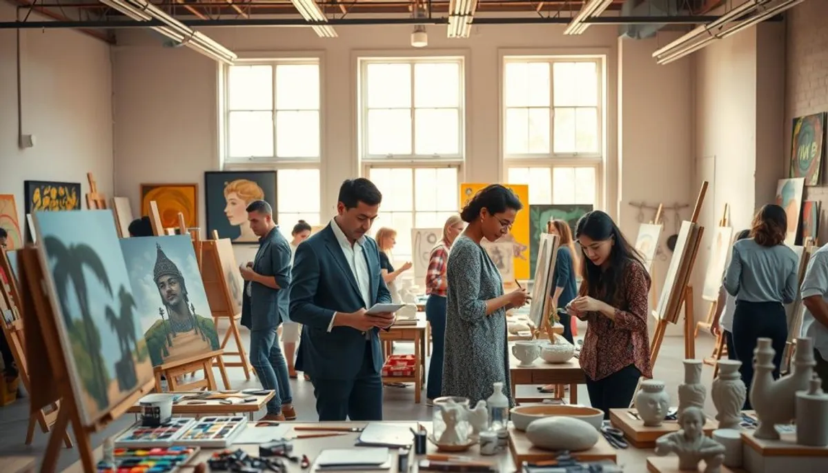 ateliers pratique artistique