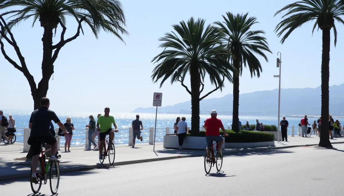 itinéraires vélo nice
