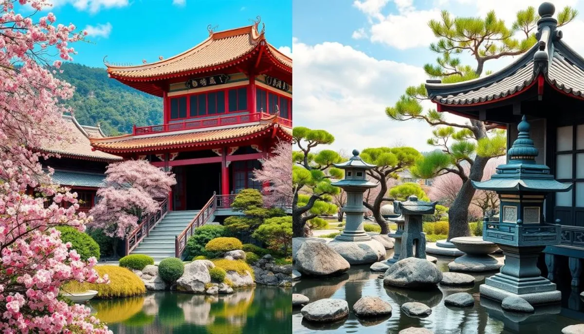 Comparaison cultures chinoise et japonaise