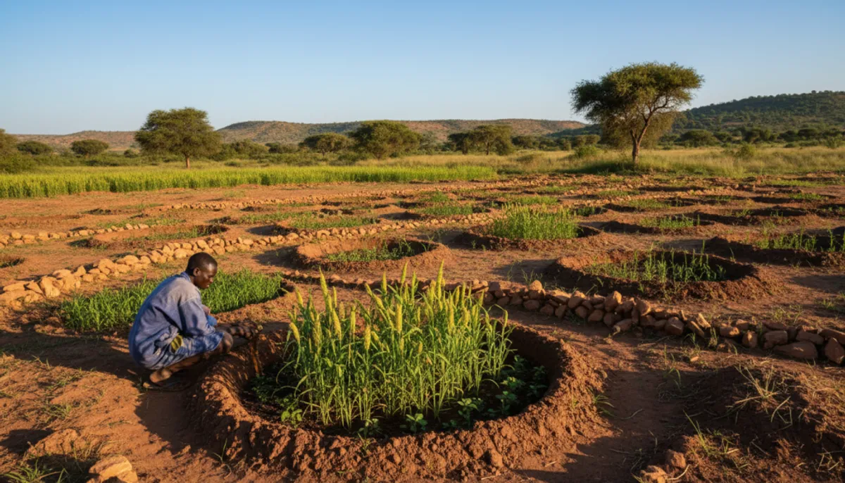 Conservation de l'eau au Sahel Conservation de l'eau au Sahel