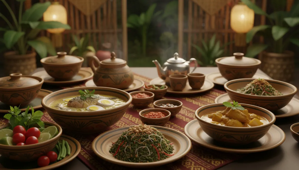 Burmese cuisine authentic flavors