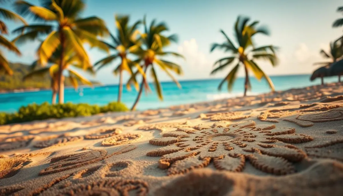 dessins sur sable vanuatu