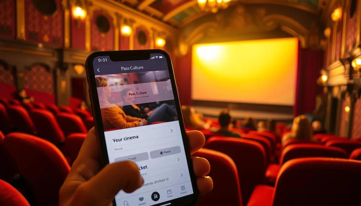 réservation séance cinéma pass culture