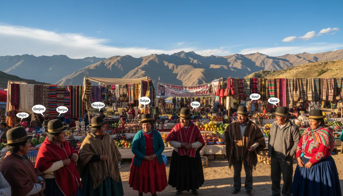 Linguistic diversity in Bolivia