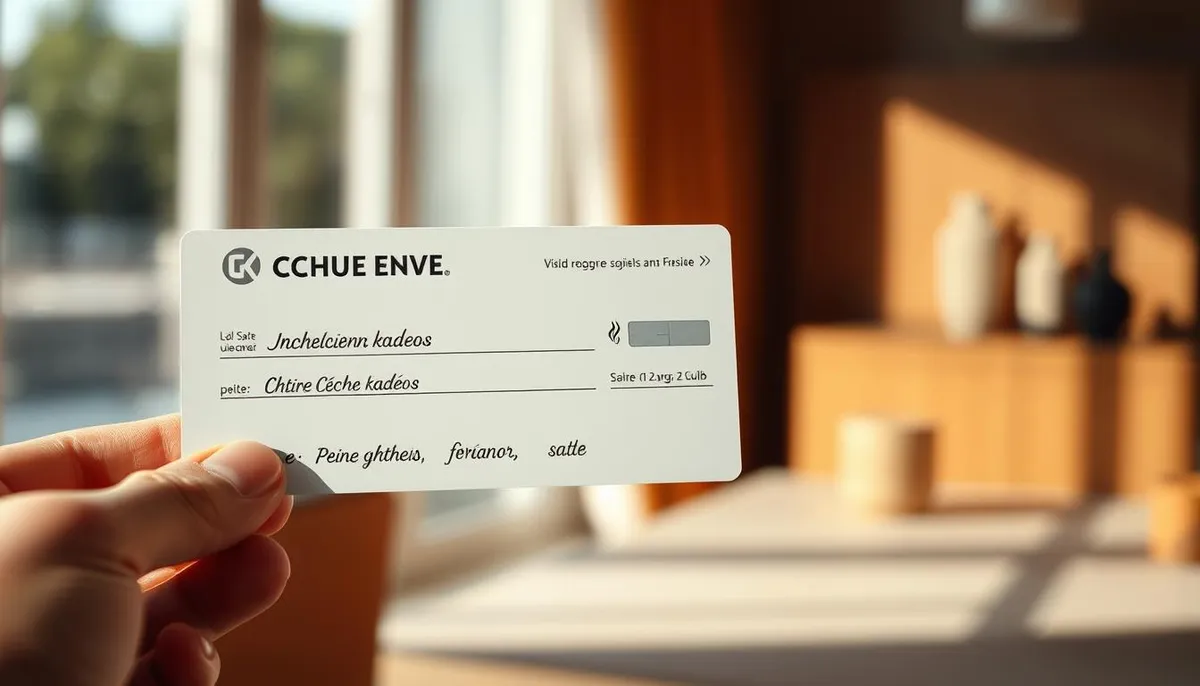 Chèque Kadéos utilisation flexible