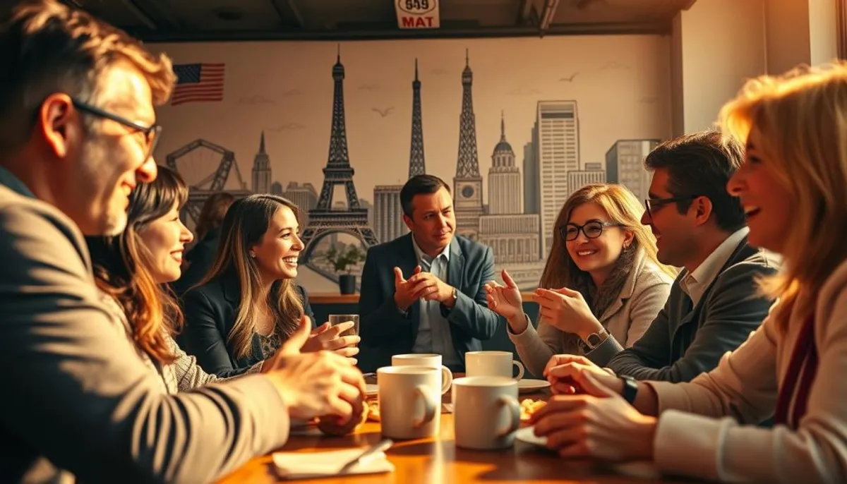 échange culturel France-États-Unis