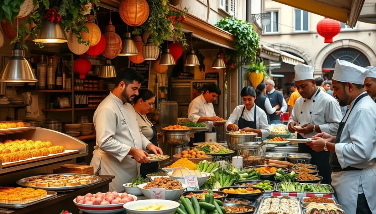 Gastronomie multiculturelle en France