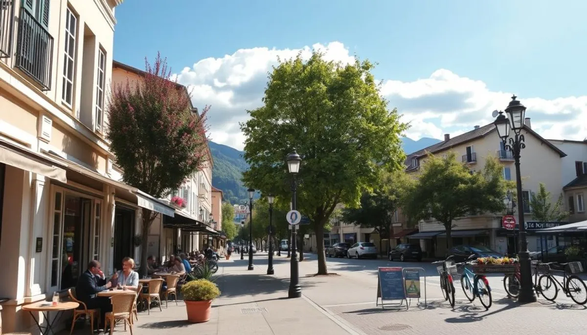 Localisation rue Jean Jaurès Annecy