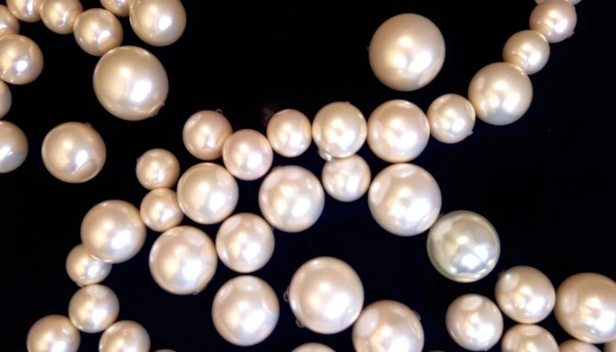 Lustre des perles de culture