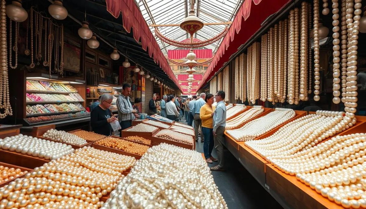 marché des perles