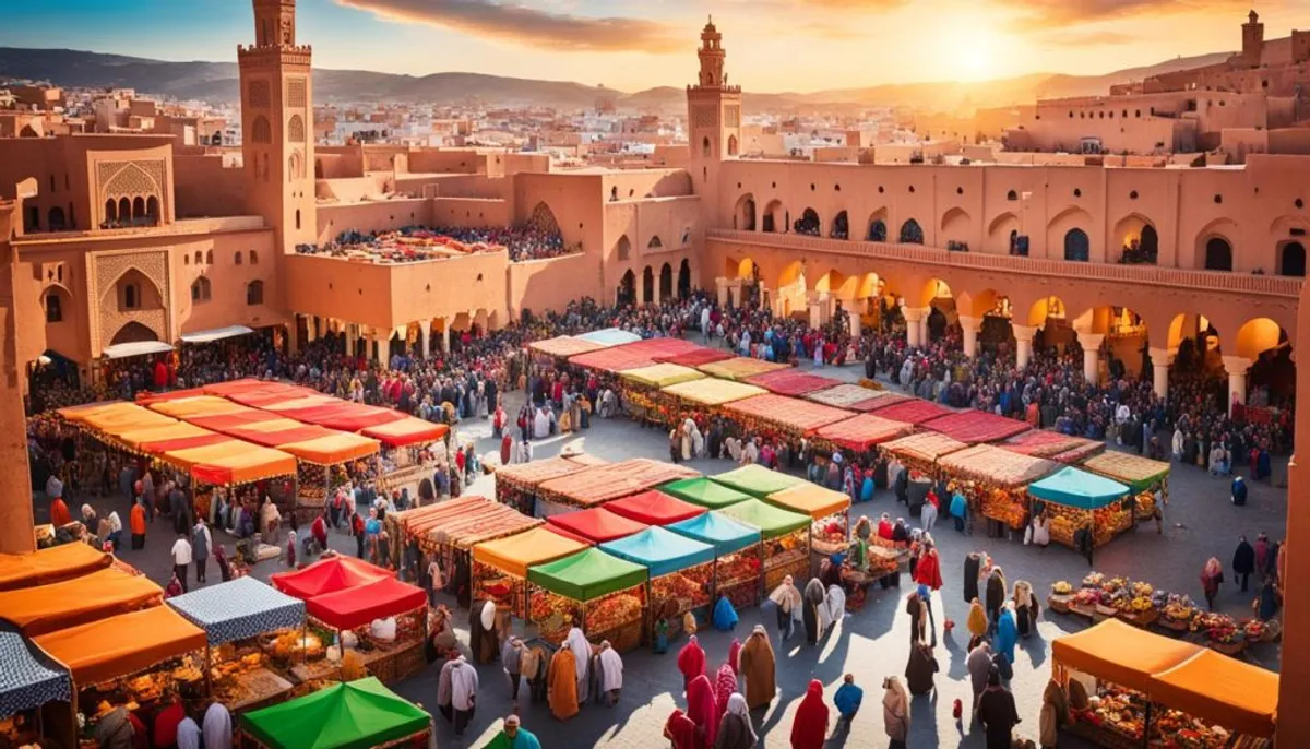 Mélange culturel marocain