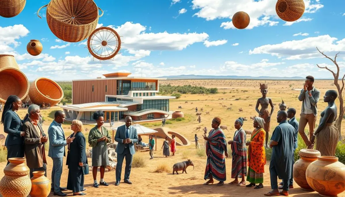 modernité culture botswanaise