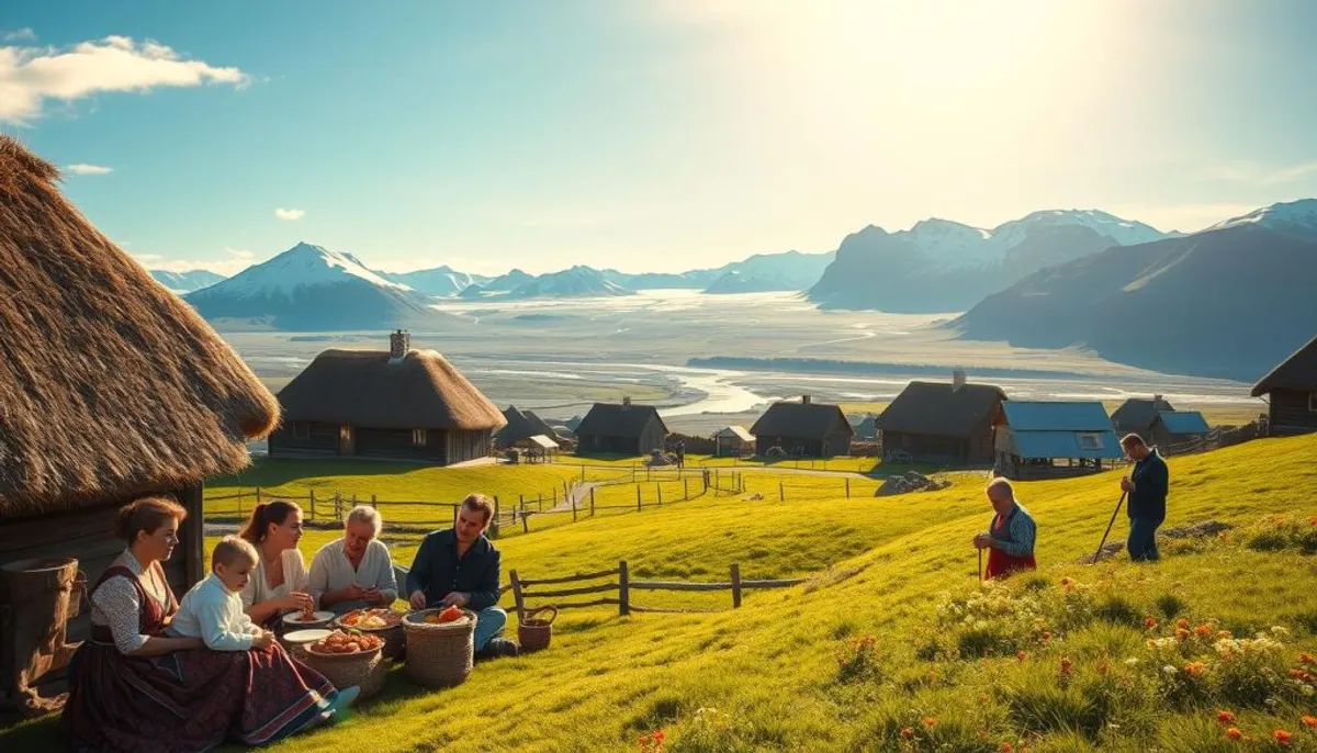 paysage culturel islandais