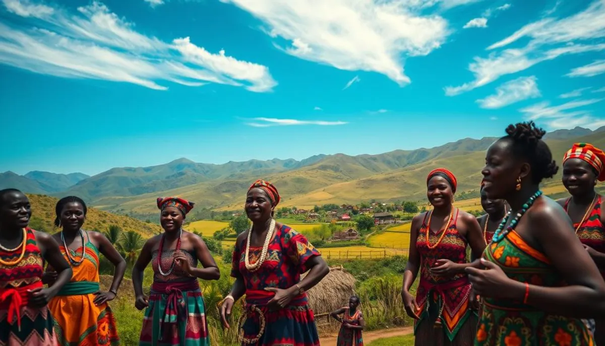Paysage et culture swazie en Eswatini Paysage et culture swazie en Eswatini