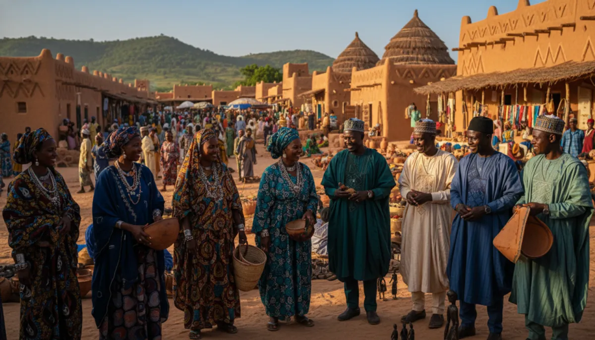 peuple haoussa Afrique de l'Ouest