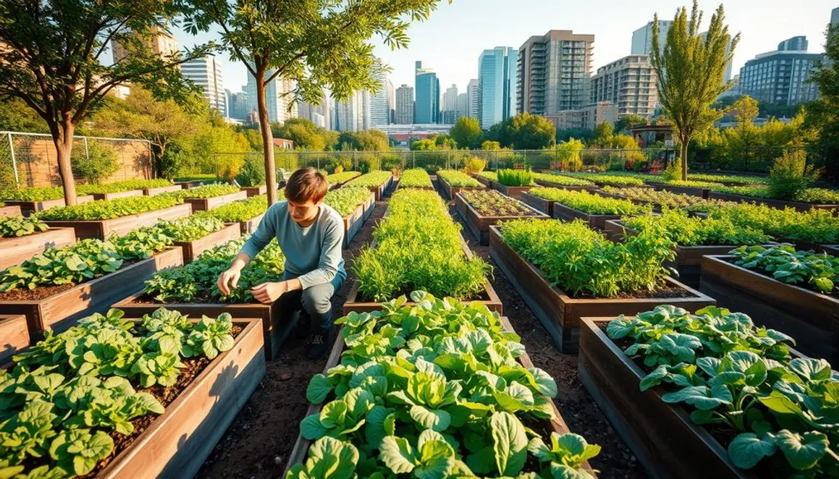 Planification des cultures en jardinage urbain