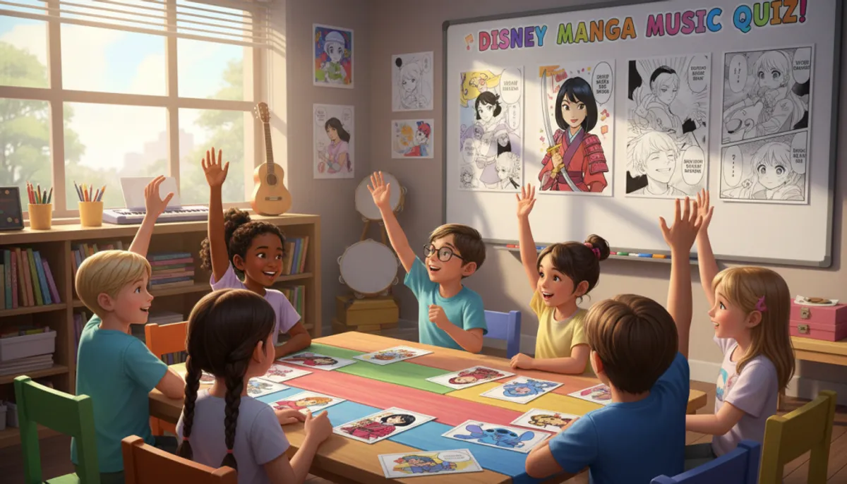 quiz disney mangas