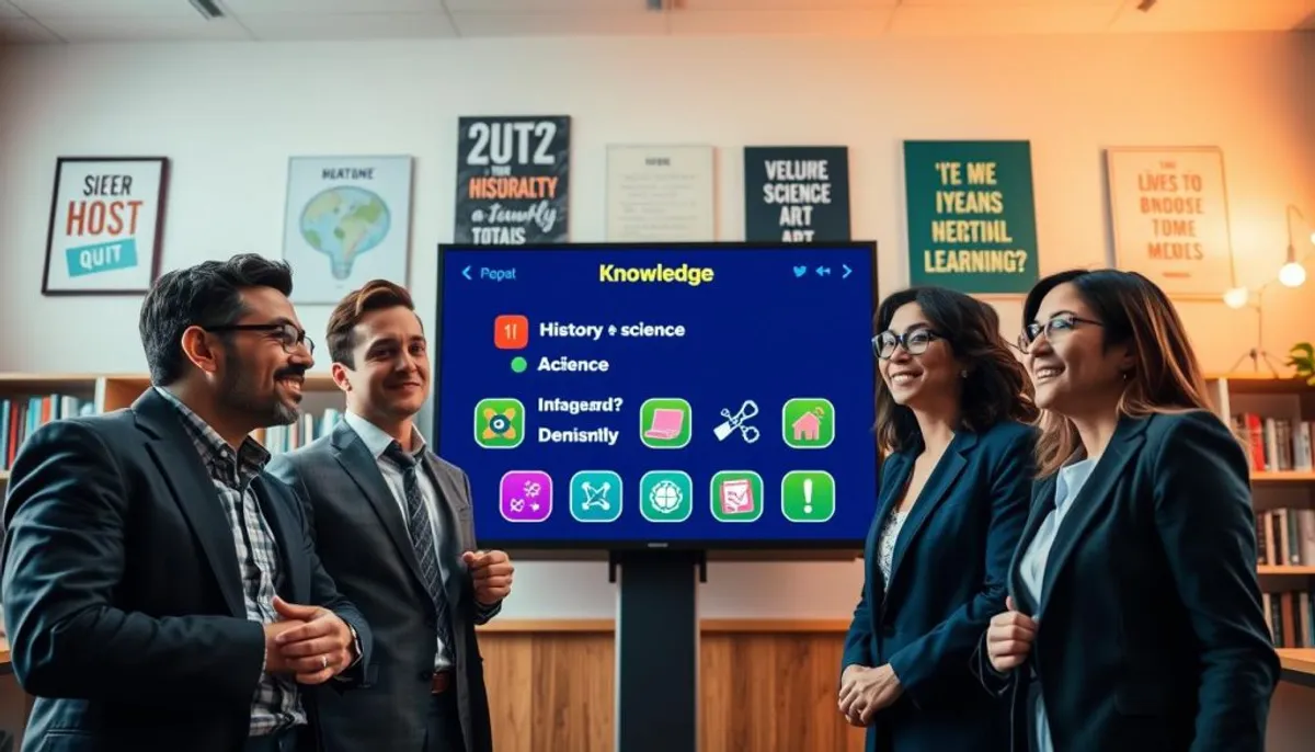 Quiz interactif de culture générale