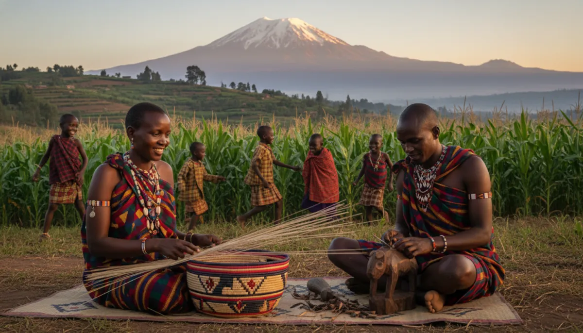 Représentation de la culture kikuyu