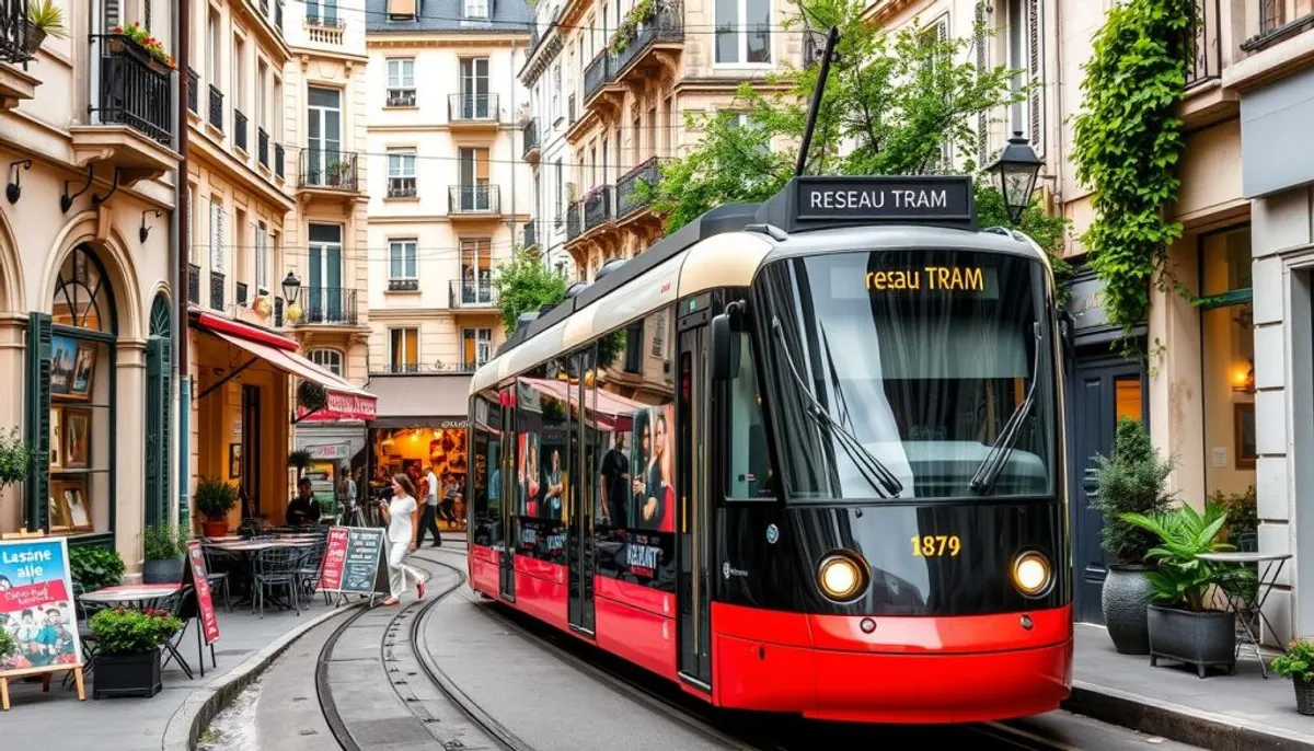 réseau TRAM