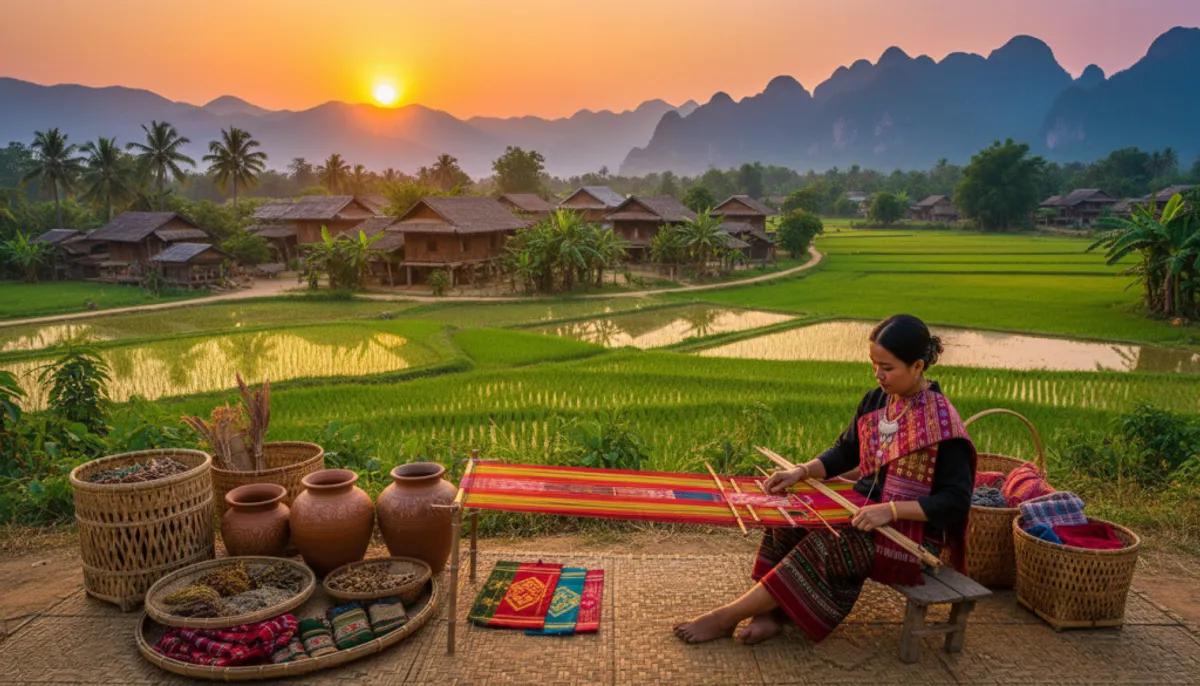 richesses traditionnelles du Laos
