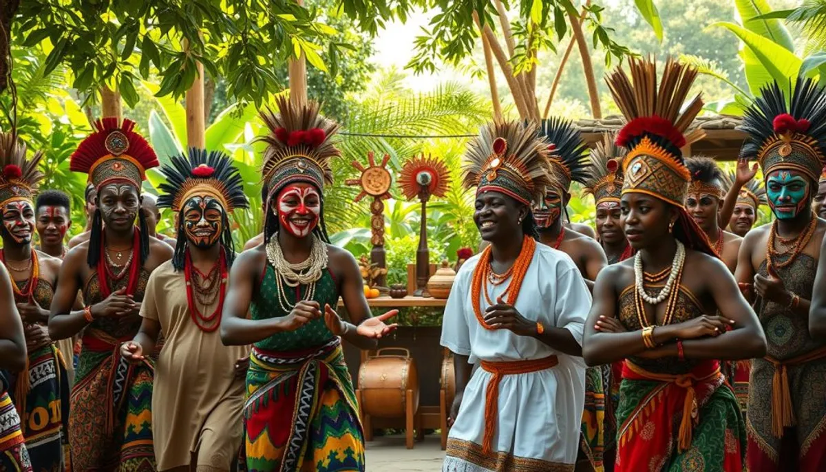 rituels festivals symboles yoruba