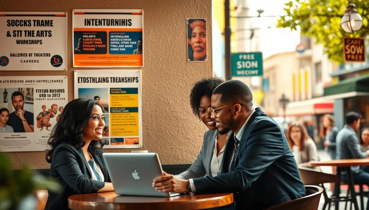 stages et parcours professionnel secteur culturel