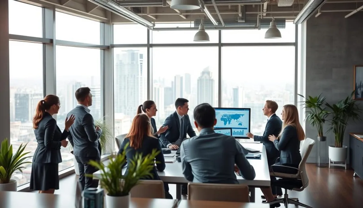 stratégie d'entreprise réussie