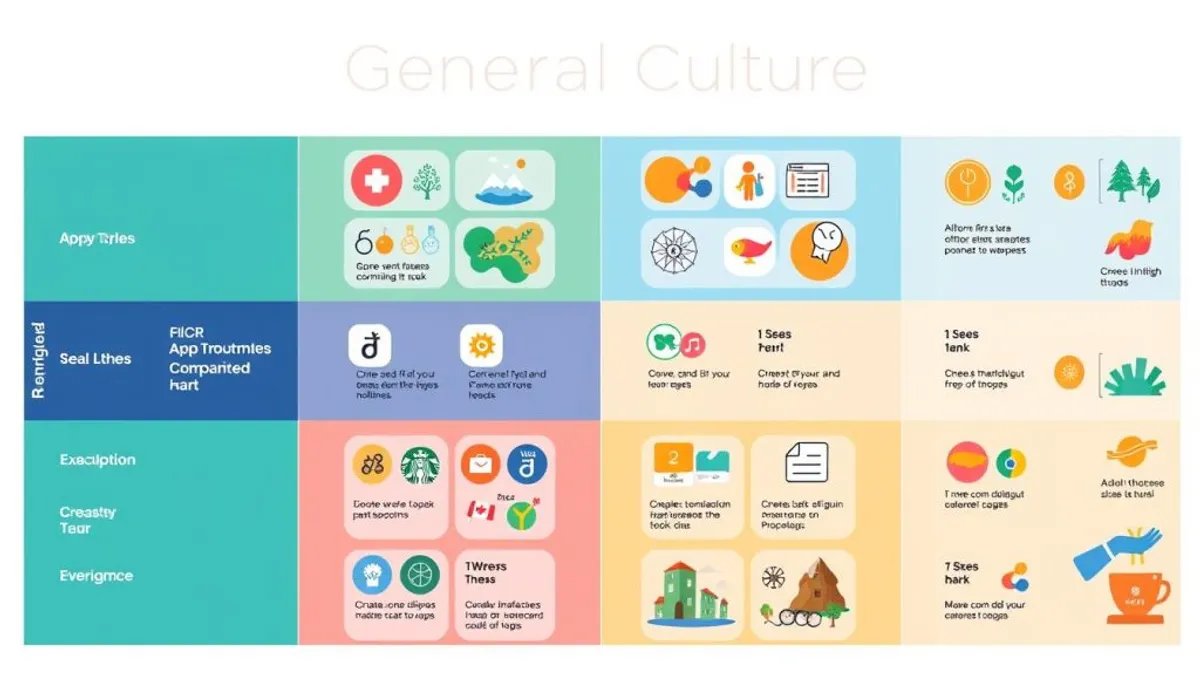 Tableau comparatif culture générale BTS