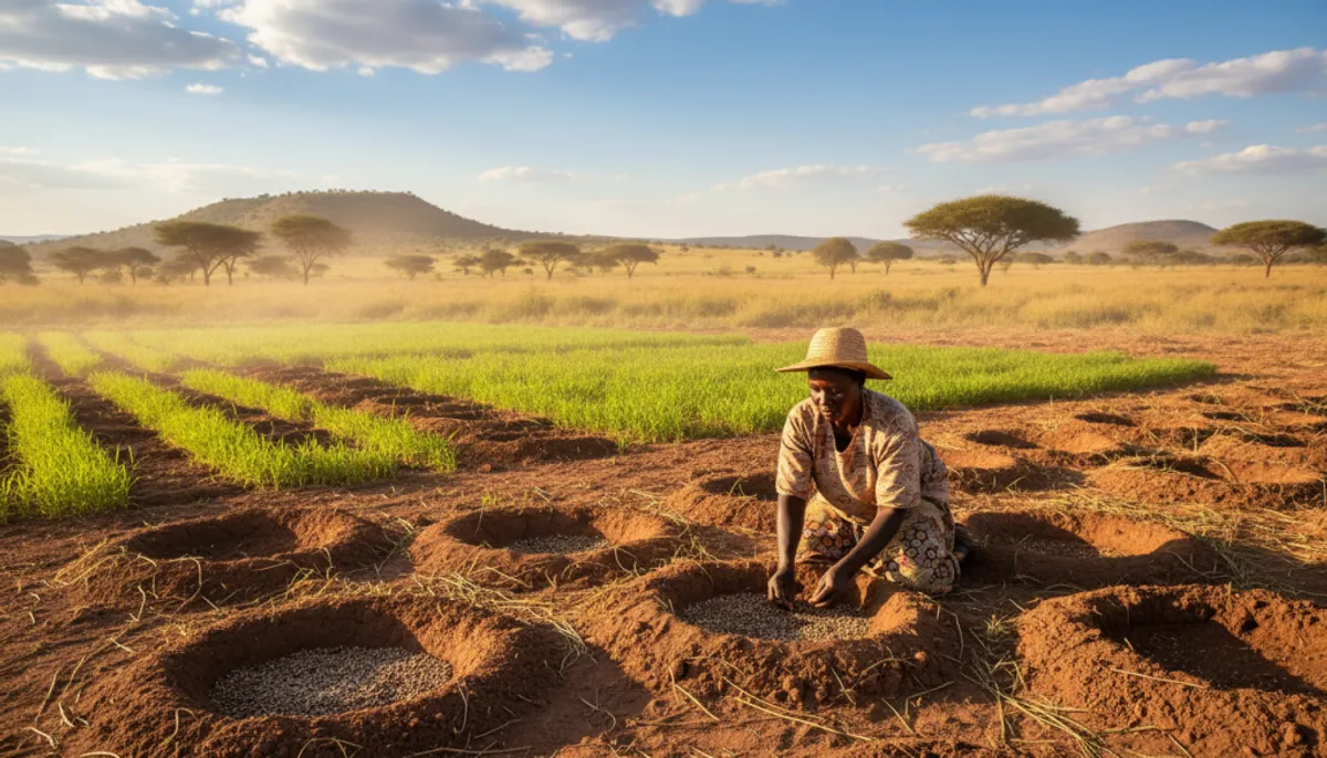 Technique agricole zaï Technique agricole zaï