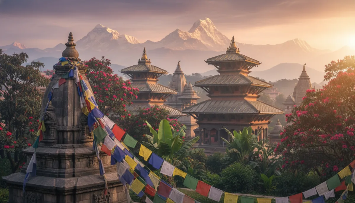 temples et stupas du Népal temples et stupas du Népal