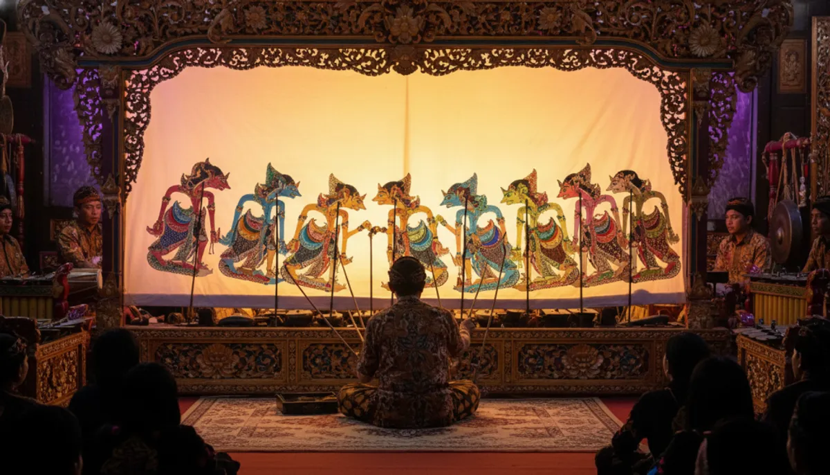 théâtre d'ombres wayang