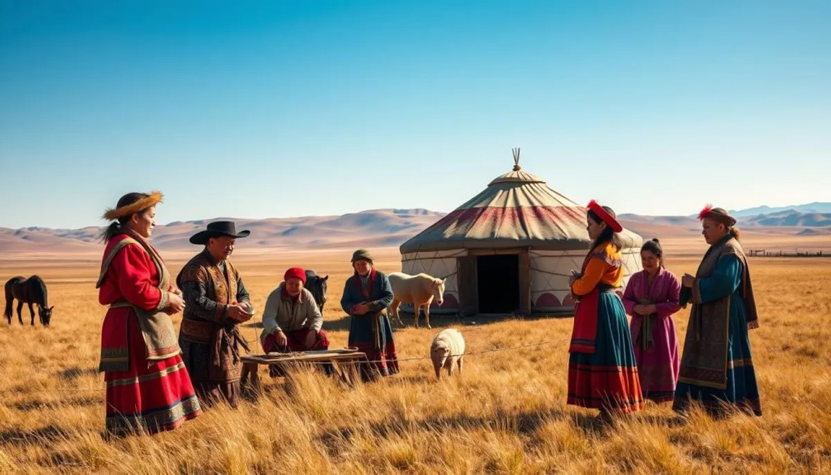 traditions mongoles