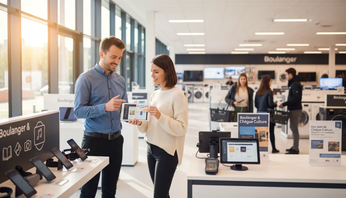 utilisation chèque culture chez boulanger