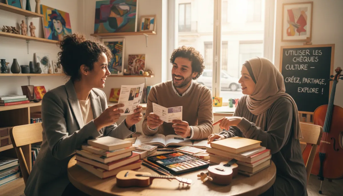 Utiliser les chèques culture